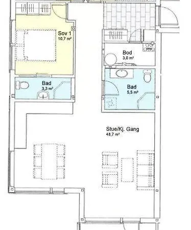 Geilotunet - Perfekt Beliggenhet, Sentralt, Langs Elven, 6 Personer Appartement *